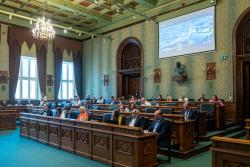 Wrocaw - Absolutoryjna sesja Rady Miejskiej Wrocawia